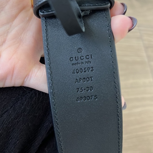 Gucci Marmont wide belt- GG belt - Picture 7 of 9